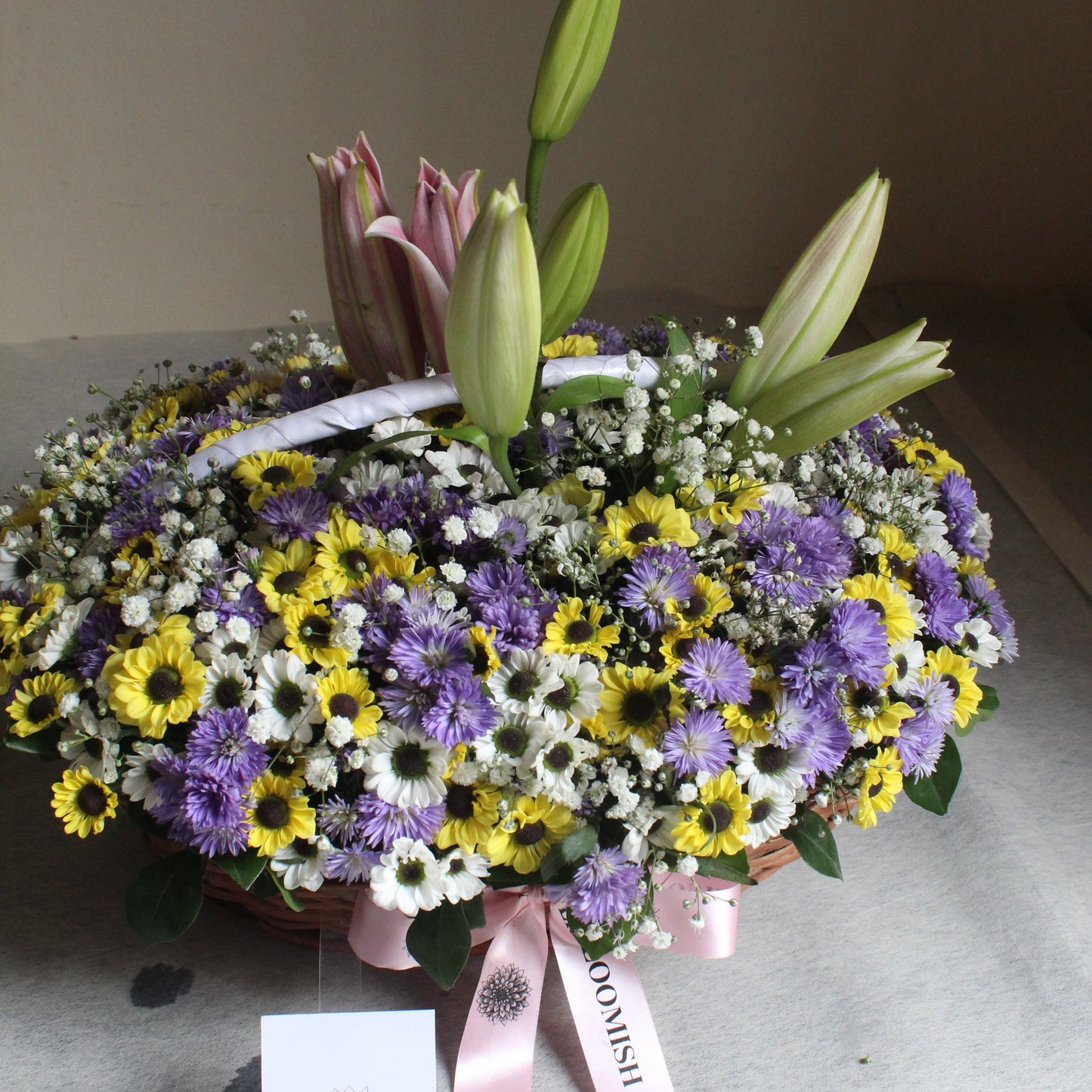 Buttoned Bliss Basket