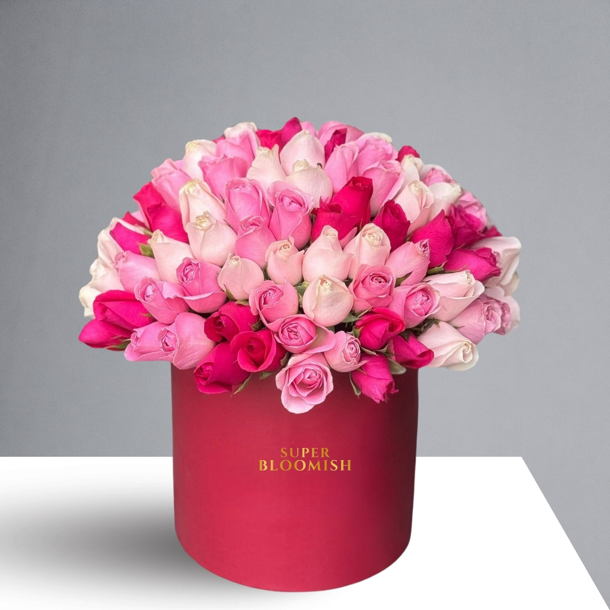 Rose Available in classic red, blush pink, snow white, or vibrant mixed hues.