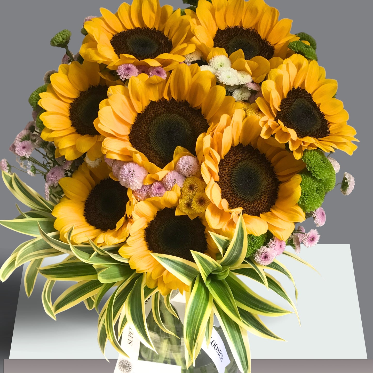 Shining Sunflower Jar