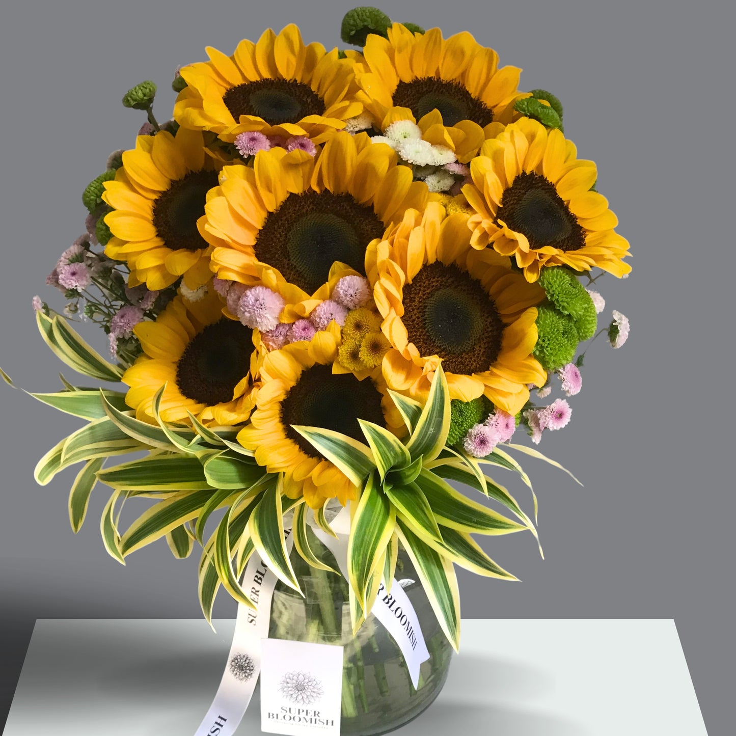 Shining Sunflower Jar