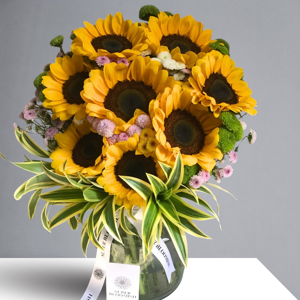 Shining Sunflower Jar